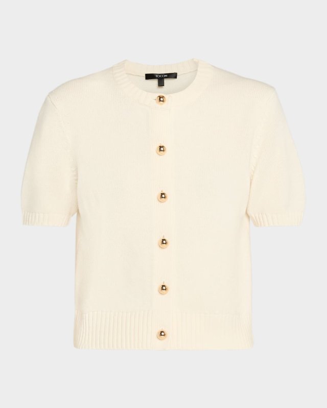 Pippa Short-Sleeve Cardigan